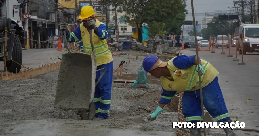 Avanço das Obras na Ciclorrota da Avenida Jornalista Roberto Marinho