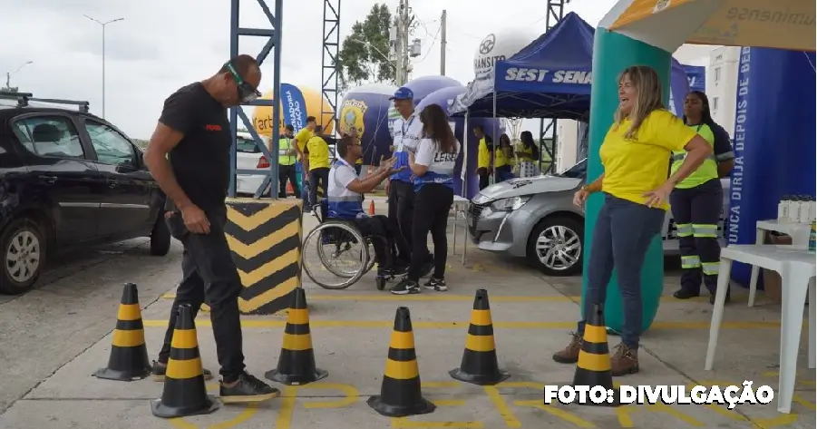 Maio Amarelo em São Gonçalo – Ação de Conscientização na BR-101