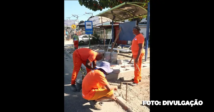 Obras para melhorar acesso à RJ-104 seguem avançando