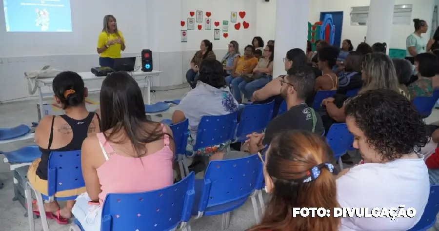 Palestra sobre Autocuidado na UMEI George Savalla Gomes