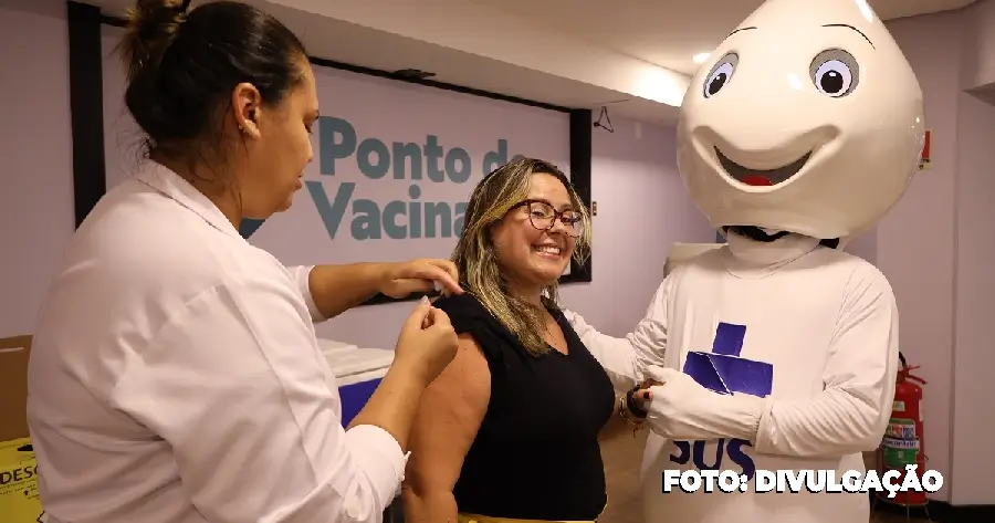 Prefeitura de Niterói Abre Posto de Vacinação Contra a Influenza no Plaza Shopping