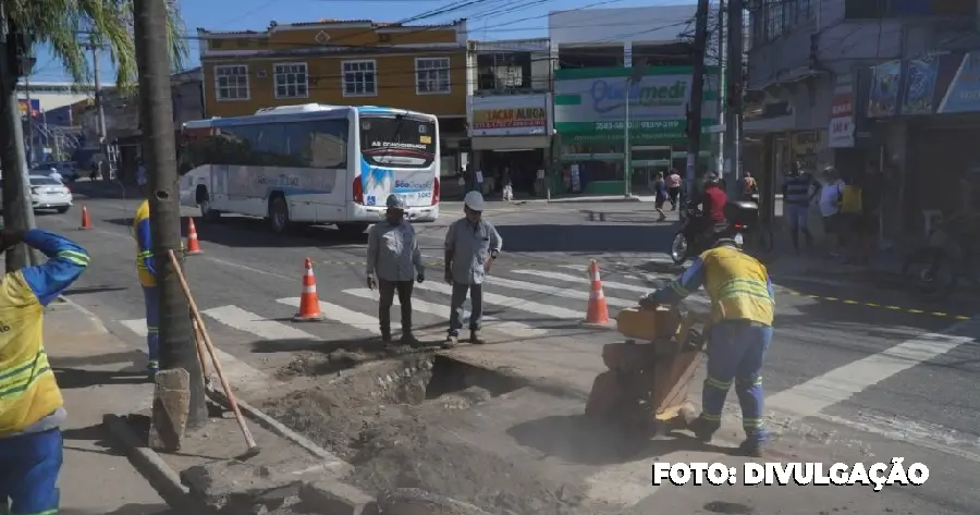 Transportes altera trânsito no Centro para obras do MUVI