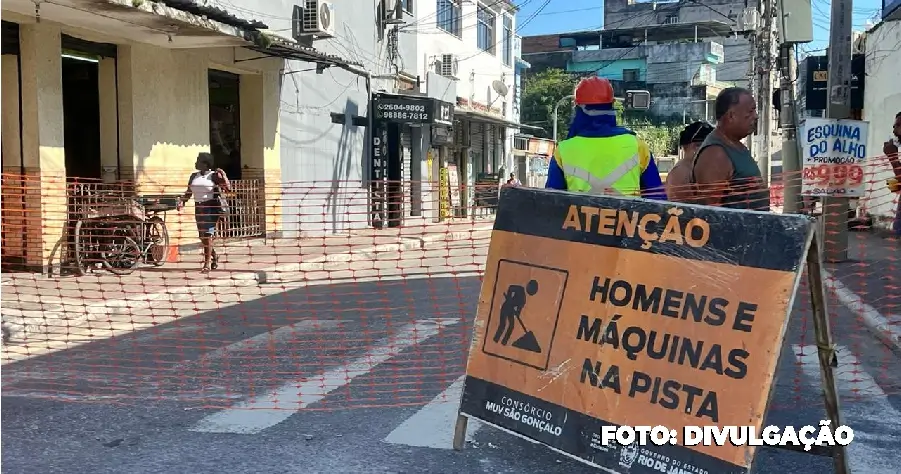 São Gonçalo: Transportes realiza novas mudanças no trânsito do Centro