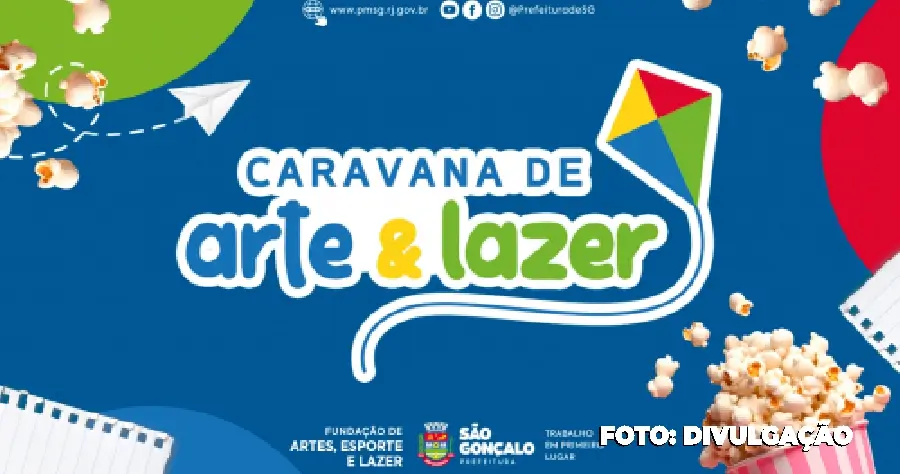 Caravana de Arte e Lazer encanta Santa Luzia e Porto da Pedra