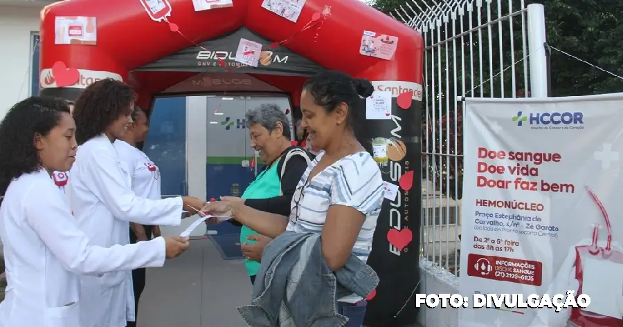 Dia Mundial do Doador de Sangue em São Gonçalo