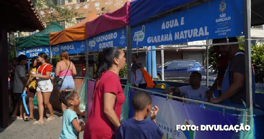 Sábado de alegria para as crianças do Gradim