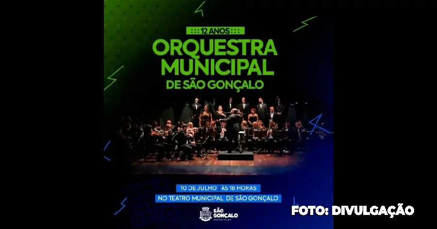 Orquestra Municipal de São Gonçalo Comemora 12 Anos com Espetáculo no Teatro Municipal