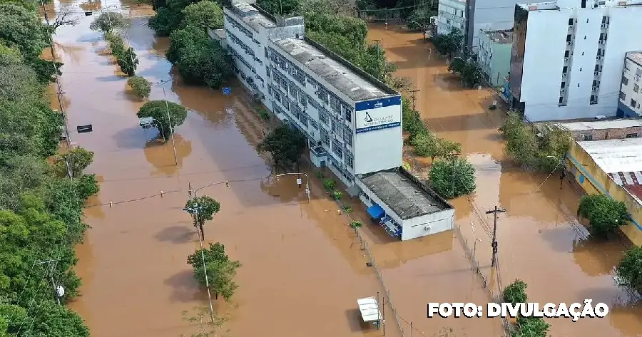 Alerta de Chuvas Fortes e Alagamentos em Porto Alegre