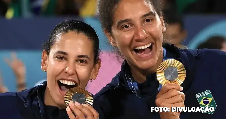 Ana Patrícia e Duda brilham e conquistam ouro em Paris 2024