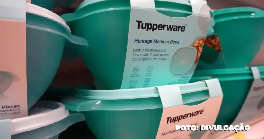 Empresa que fabrica Tupperware pretende pedir falência esta semana