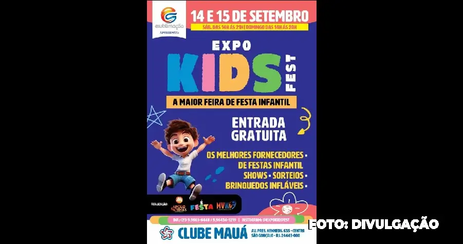 Expo Kids Fest A Maior Feira de Festas Infantis em São Gonçalo