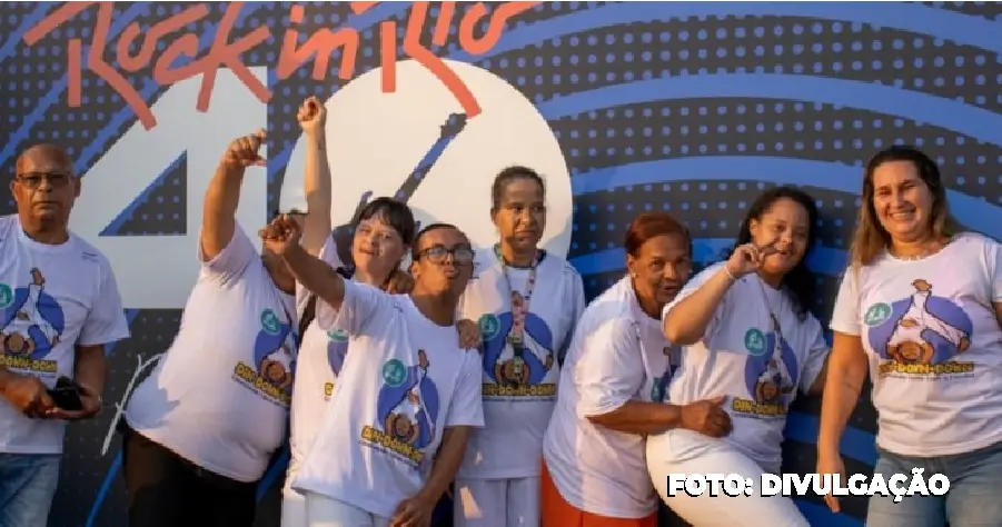 Grupo de Capoeira de Niterói se Apresenta no Rock in Rio