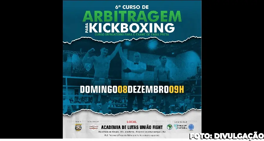 6º Curso de Arbitragem para Kickboxing 2024 no Rio de Janeiro: Capacitação Essencial