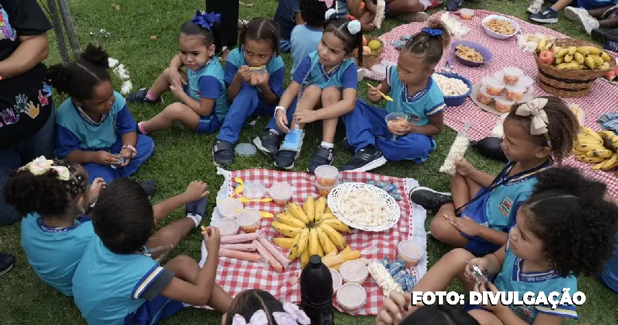 São Gonçalo: Piquenique para Estimular a Alimentação Saudável