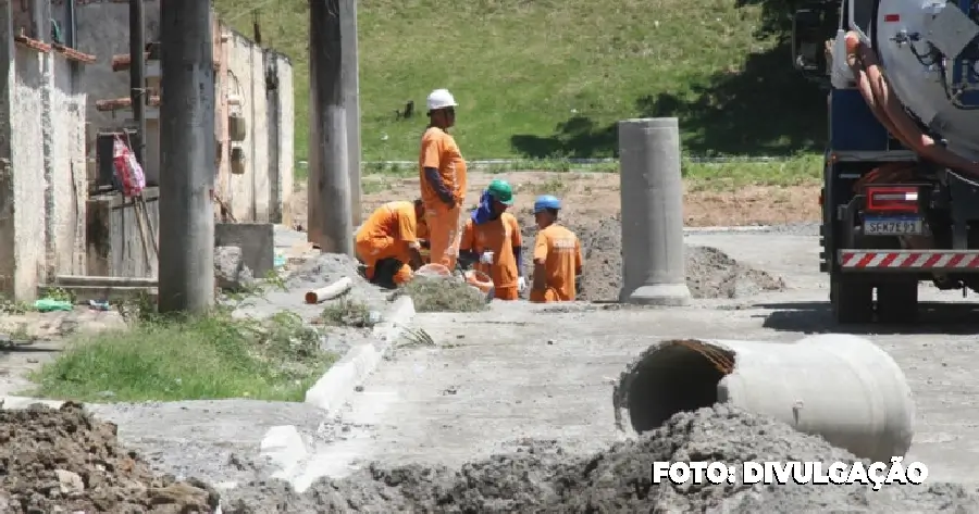 Obras de macrodrenagem em Mutuaguaçu beneficiam moradores de São Gonçalo.