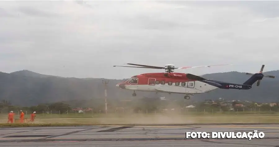 Imagem do Aeroporto de Maricá mostrando a área de construção da barreira acústica.