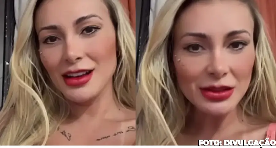 Andressa Urach desafia Kid Bengala a gravar conteúdo adulto: “Vem com a mamãe”