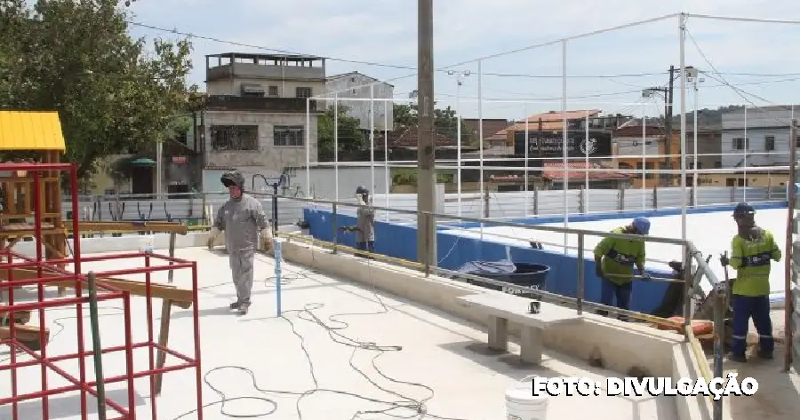 Revitalização da Praça Prefeito Gilberto Afonso Pires no Jardim Alcântara