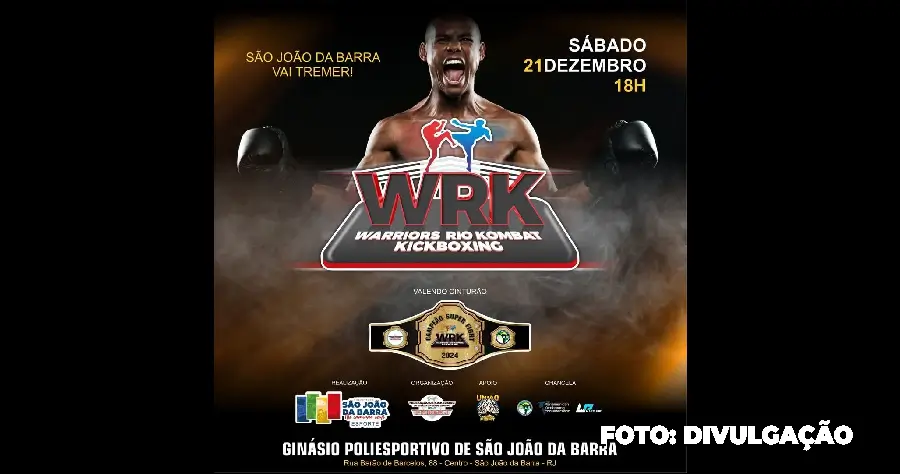 WRK Kickboxing – Warriors Rio Kombat em São João da Barra