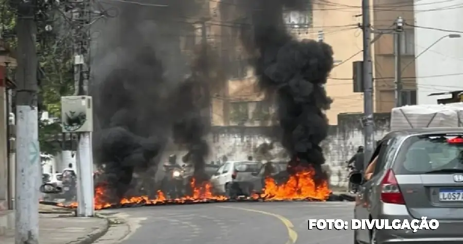 Chuva provoca apagão em Niterói e gera revolta