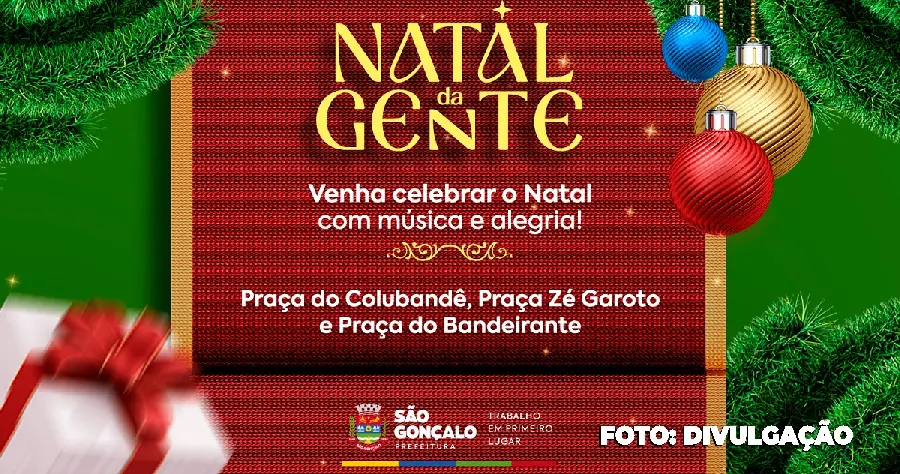 Celebrando o Natal em São Gonçalo: Música, Magia e Tradição