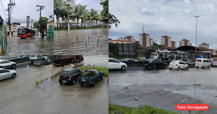 VÍDEO: Chuvas Intensas Afetam Trânsito em São Gonçalo e Niterói