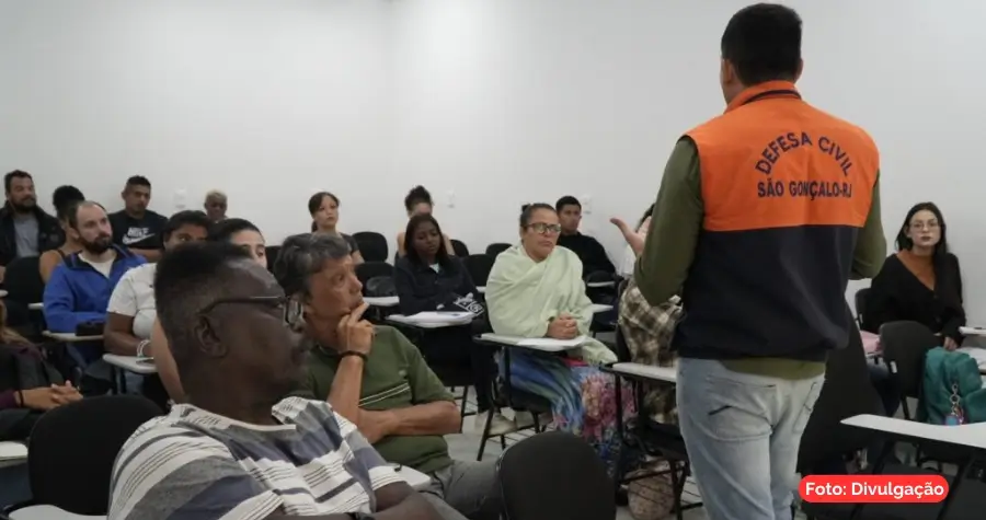 Curso de Voluntários da Defesa Civil em São Gonçalo