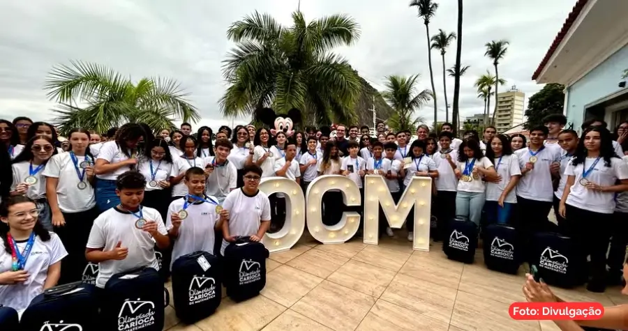 Viagem à Disney e Nasa: Premiação da Olimpíada Carioca de Matemática