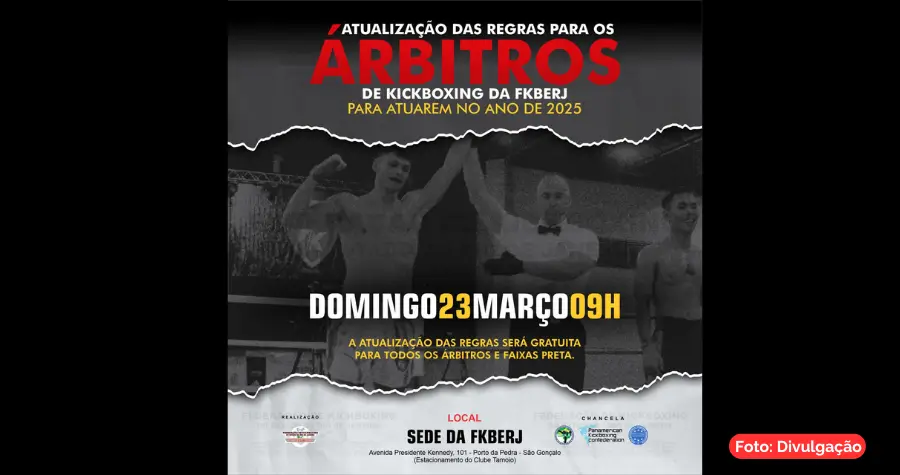 Reunião de árbitros para atualização das regras de Kickboxing da FKBERJ 2025