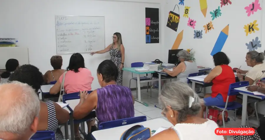 Atividades para idosos no CERPI do Jardim Catarina