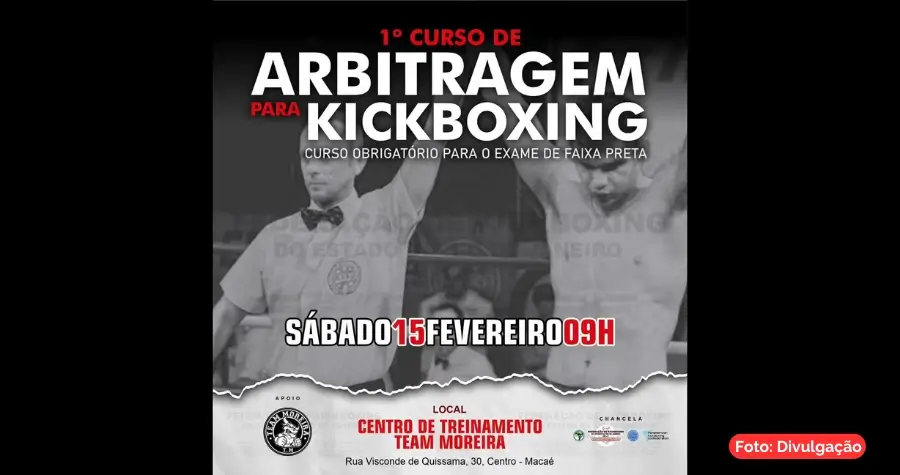 1º Curso de Arbitragem para Kickboxing 2025 em Macaé RJ