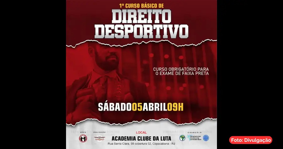 1º Curso Básico de Direito Desportivo 2025 – Rio de Janeiro