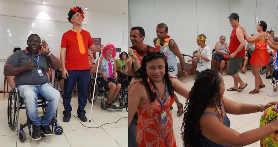 PCD Folia no Partage Shopping celebra a inclusão no carnaval