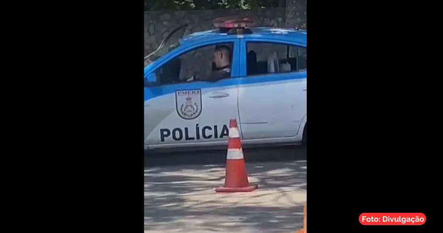 VÍDEO: Policiais militares improvisam ventiladores em viaturas no Rio durante onda de calor