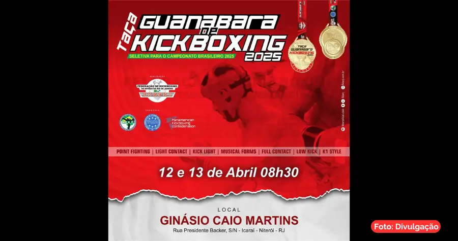 Taça Guanabara de Kickboxing em Niterói 2025